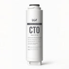LCF CTO Alkaline Replacement Filter for Under Sink Water Filter System – Mineral & Taste Improvement