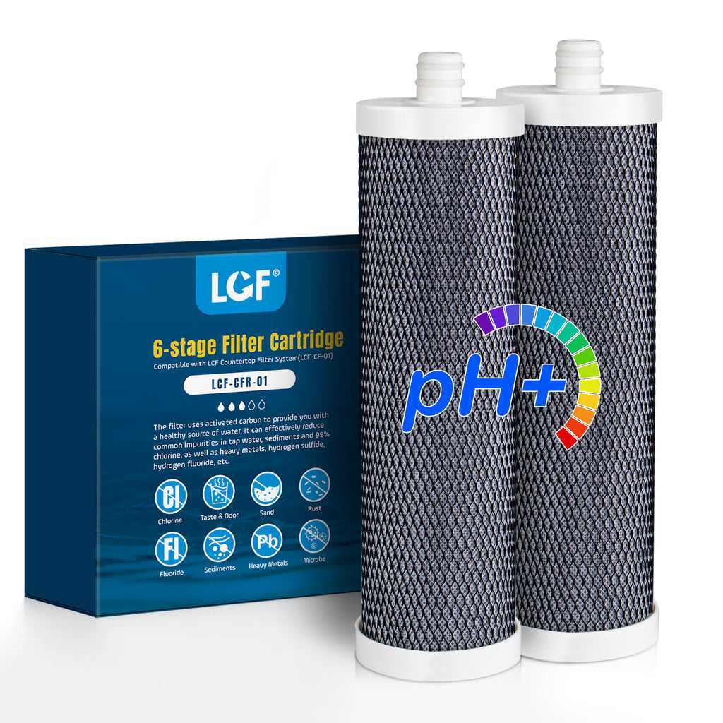 LCF-CFR-01-ALK AlkaBoost Replacement Filter Cartridge for LCF Countertop Water Filter