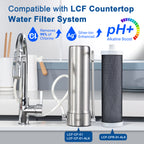 LCF-CFR-01-ALK AlkaBoost Replacement Filter Cartridge for LCF Countertop Water Filter