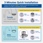 LCF PureFlow Countertop Water Filter System, LCF-CF-01