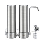LCF Dual-Cartridge Countertop Water Filter, LCF-DCT-PC