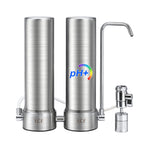 LCF Alkaline Dual-Cartridge Countertop Water Filter, LCF-DCT-PC-ALK