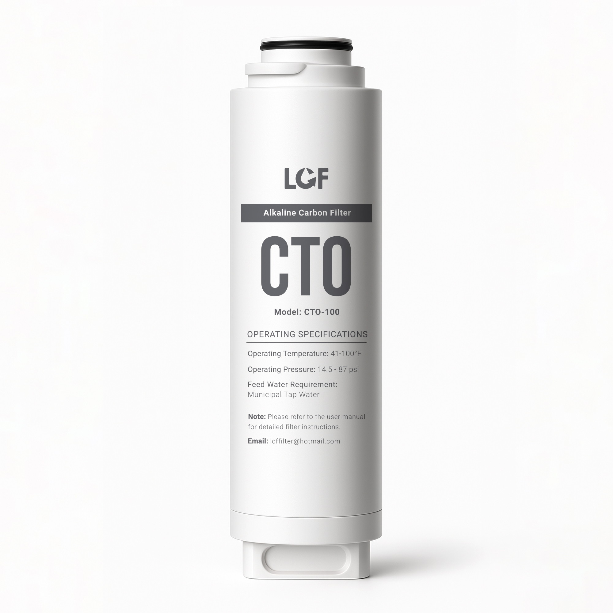 CTO-100 Alkaline Carbon Filter